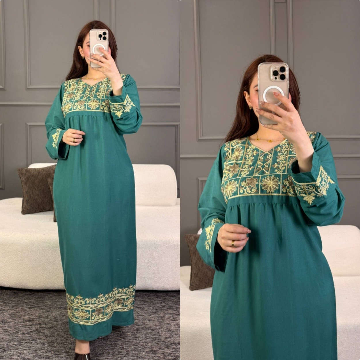 دشداشة نسائي

السعر 13 كل قطعتين 25 فقط 💥
خامة كشمير صناعة مصري تطريز  شرط الفحص 
   فري سايز لحد ١٠٠ كيلو
توصيل جميع المحافظات 5 الف

ملاحظه /قبل لاتنطين الفلوس للمندوب شوفي الطلب اي اختلاف عن للصورة يرجع بيد المندوب اثناء وجوده


**إذا كنت صاحب هذا الإعلان وتريد حذفه لأي سبب، رجاءا أرسل رسالة إلى الدعم الفني**