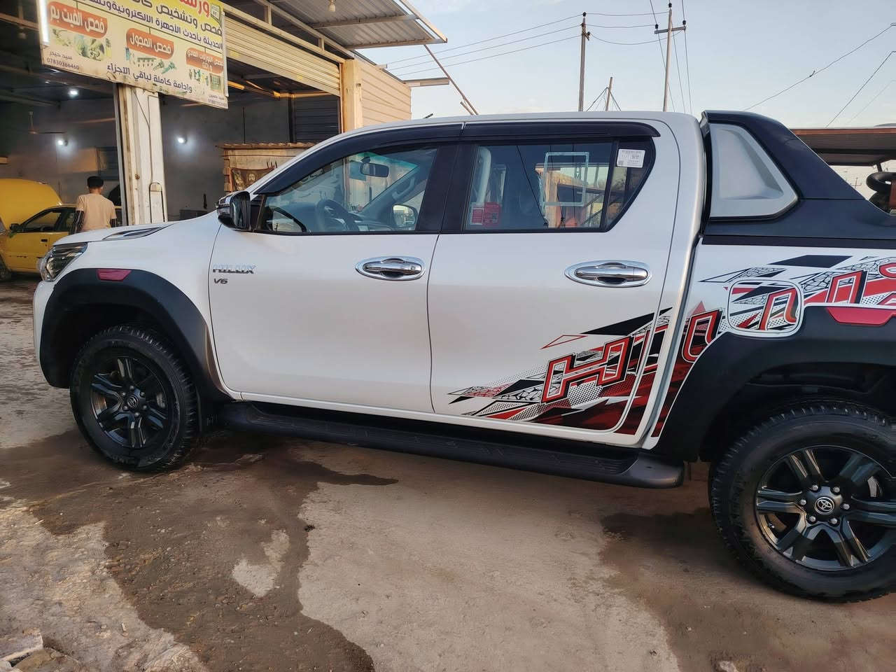 هيلوكس 2023 رقم اربيل مكفوله ماعدا بارد يم البك لايت فول مواصفات سياره نضيفه مال جناي
السعر 345 وبيه مجال
للاتصال ***********
***********
