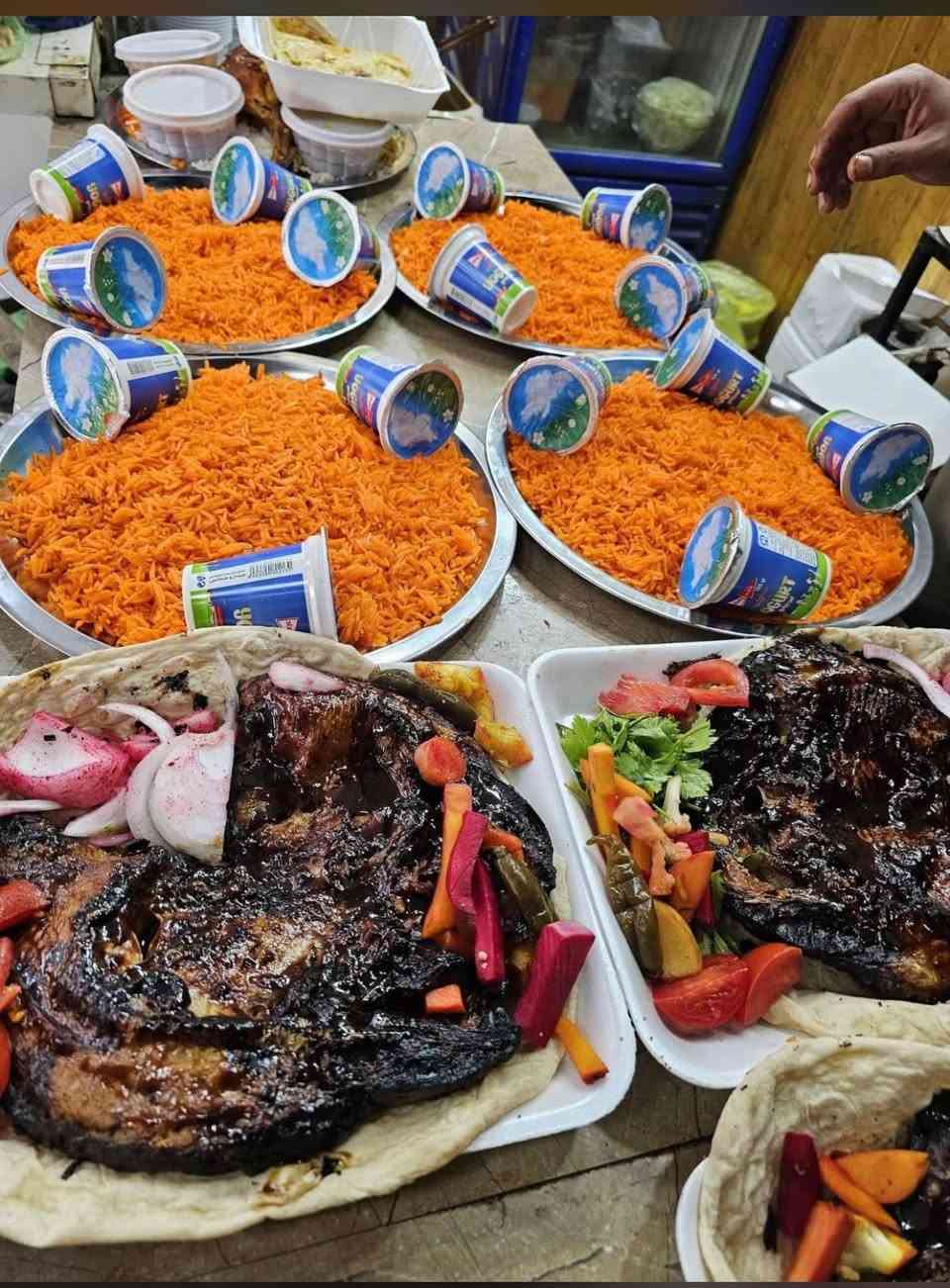 للحجز عبر الخاص
العنوان ذي قار قضاء الشطره 
شطره شعله 
تقاطع سيد سحار

مطعم بركات الحسين


**إذا كنت صاحب هذا الإعلان وتريد حذفه لأي سبب، رجاءا أرسل رسالة إلى الدعم الفني**