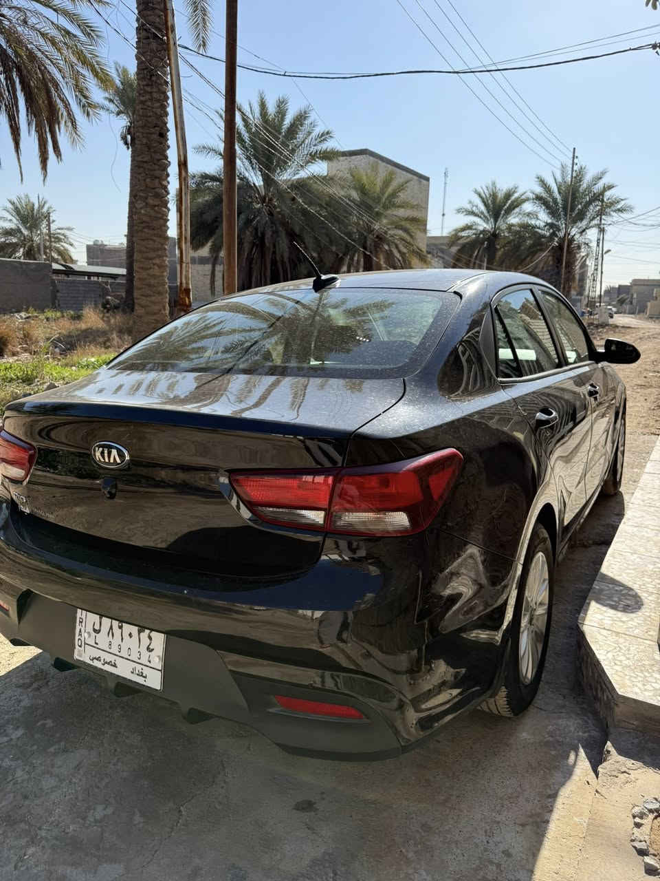 السلام عليكم
كيا ريو ٢٠١٩ S

وراد امريكي 
محرك ١٦٠٠ gdi

ماشية 82 الف ميل 

بدون ايرباك 

بيها جاملغ امامي جهة السكن صبغ 

وجاملغ خلفي جهة السايق نص مصبوغ 

وبارد بالبنيد 

وصار بيها طعجة بالبنيد هنا بالعراق موضحة بالصور 

تدفئة وتبريد 

رقم بغداد 

كير AT (٦نمر )مكفول

محرك مكفول برغي مامفتوح بي 

صدر امامي وخلفي 

تخم تاير 

السعر ١٠٠ وبيها مجال بسيط كلش 
عنواني الدورة البوعيثة 

***********
