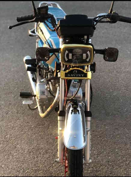 مرخصت صاحب المنشور دراجة ايراني 5 كير مكينة 150cc موديل 2023 دراجة كفالة عامة بس العداد الاكتروني ميشتغل سعر 750 وبيهة مجال دراجة جديدة مكاني بغداد مدينة صدر ***********
