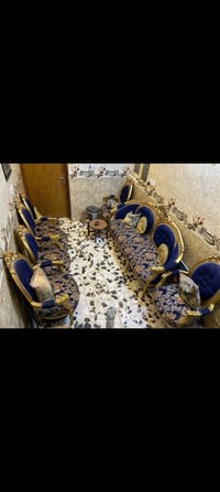 كنب زان • شغل يد • شبه جديد