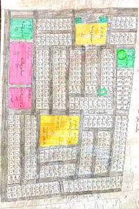 قطعه ركن مساحه 170متر بيها محلات اثنين مبنيات للركن بناء مرتب جاهزات ا...