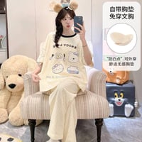 تراك نسائي • خامة فانيله • فري سايز