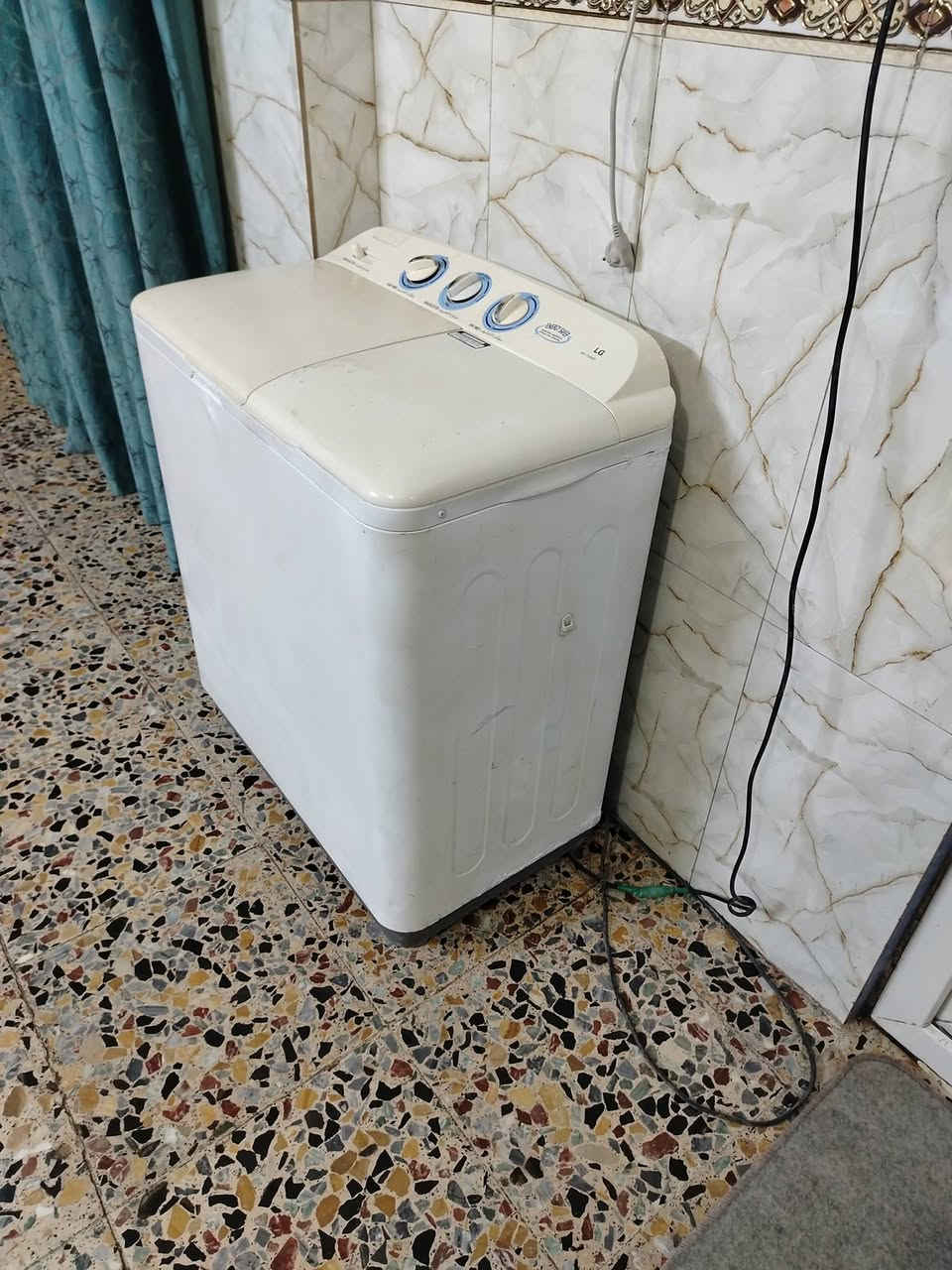 سلام عليكم غساله ايلجي  LG حجم زغير نضيفه كلش كلش يابانيه اصليه شرط ماداخله تصليح
شغاله كله ماطوراته بلاديه 
شغاله غسيل تنشيف كله شغاله للبيع مكاني العبيدي الراسه ***********
 سعره قفل قفل قفل 55
