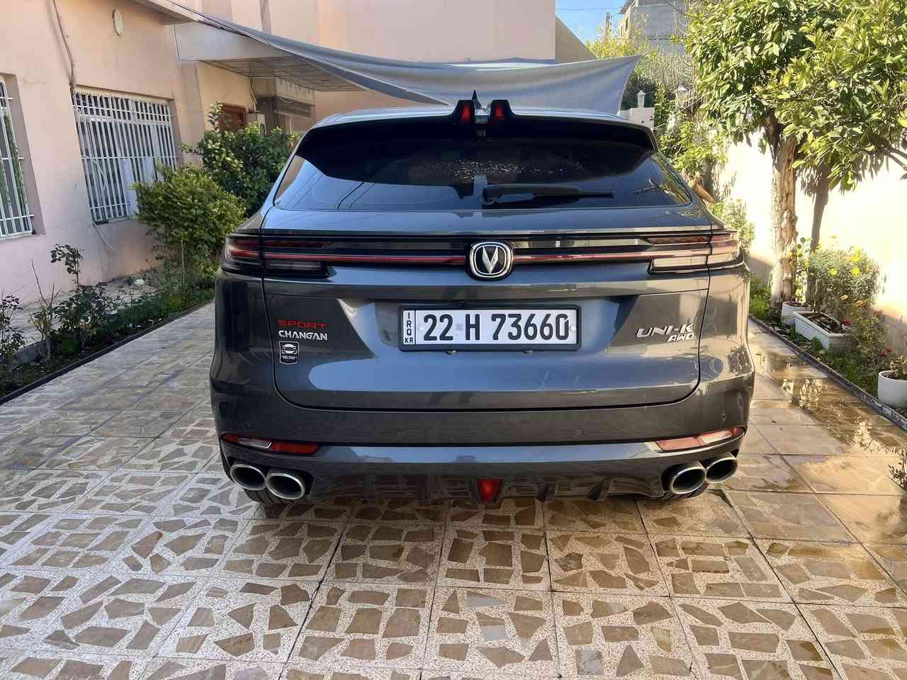 السلام عليكم
  شانجان unik للبيع موديل 2022 
لون رصاصي
فول 
ماشيه 62000km
الرقم اربيل  بيه تعديل بسيط جاملغ الخلفي سكن
للاتصال ***********
السياره بأسمي تحويل وكاله موجود السعر 
230$ وبيه مجال بسيط 
ضمان الشركه ينتهي 2027
