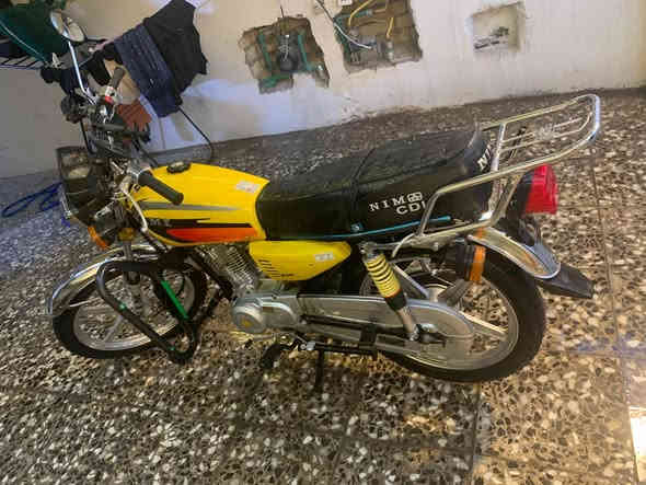 نامه موديل ٢٠٢٥ للبيع أوراق دراجه نضيفه وجديده مكفوله من كلشي مكينه بلاديه مملعوب اي شي بيهه وياله جدد وتايرات جوبلس مكاني بغداد السيديه ***********
