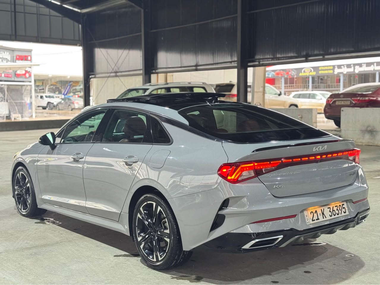 Kia K5 2022 GT Lin
فول مواصەفات
پانۆراما 
کوشن جلد 
کوشن کارەبا
ناو سور
حەساسی پێش و دوا
حەساسی ئاوێنە 
شاشە گەورە 
تەحدید سورعە 
خەتی جادە 
کارپلەی 
فاست چارج
٥ مۆدی لێخورینی هەیە 
گێڕی ئۆتاماتیک و عادی
مەکینە16 ی تۆڕبۆ 
تەنها  ٥٥٠٠٠مایل ڕۆشتوە 
بێ بۆیاخ ٢ کارتی بچوکی پێوەی 
شوێن سلێمانی 
***********☎️ السليمانية, العراق
