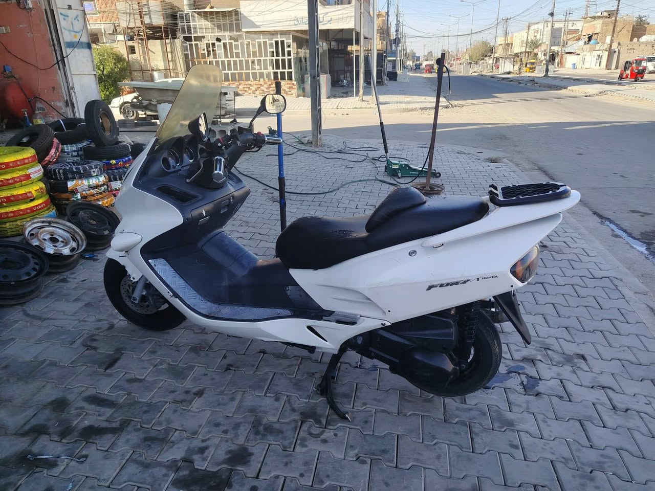 السلام عليكم دراجه فورزه صفر 6 دراجه جديدة كامله من كلشي شلعه ومعدل فول بطناش فول مكينه خرسه اتخبل تايرات جدد قبل اسبوع شادهن ابريك أي بي اس السعر 750 مكاني ديالى بعقوبه رقم الهاتف***********
