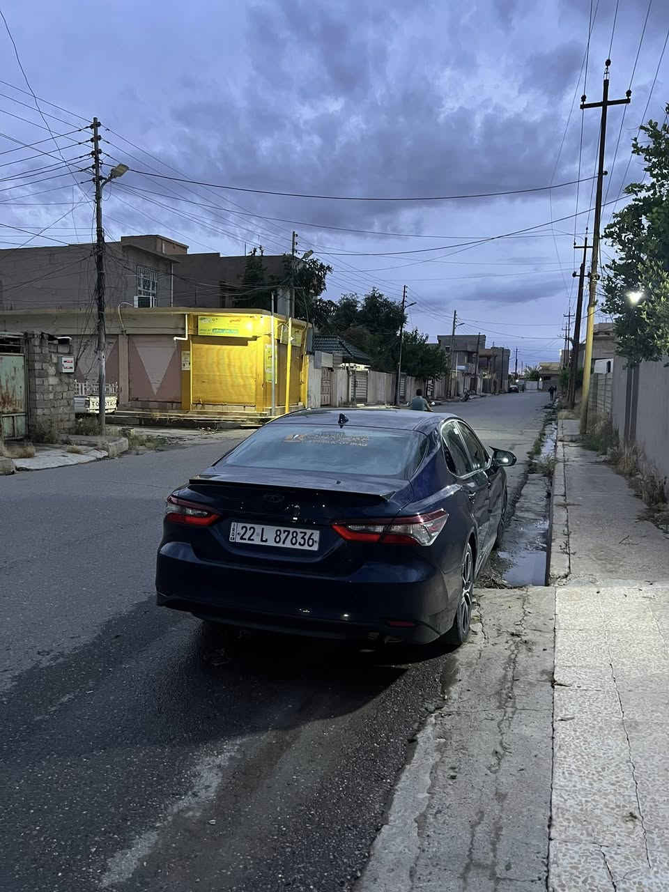 كامري Le  موديل 2022 

-مواصفات Le سعر مناسب

-شاشه كبيره

-فول تحكمات ستيرن 

- 3انظمة قياده ( ايكو -نورمال- سبورت)

-تحديد مسار

-مثبت سرعه

-لايت زنون

-وبلوجكتر زنون

-كشن مخمل

-رادار امامي

-كشن كهرب

-وبعد مواصفات

-السياره مرقم و جاهز -شرط التحويل

الضرر مثل ما موضح بالصورة معى وجود ملاحضات خفيفة 

-حجر اكزوز شرط

-رقم الشاصي موجود

- مكان السياره ناحية القياره

- للاستفسار   ***********

-
