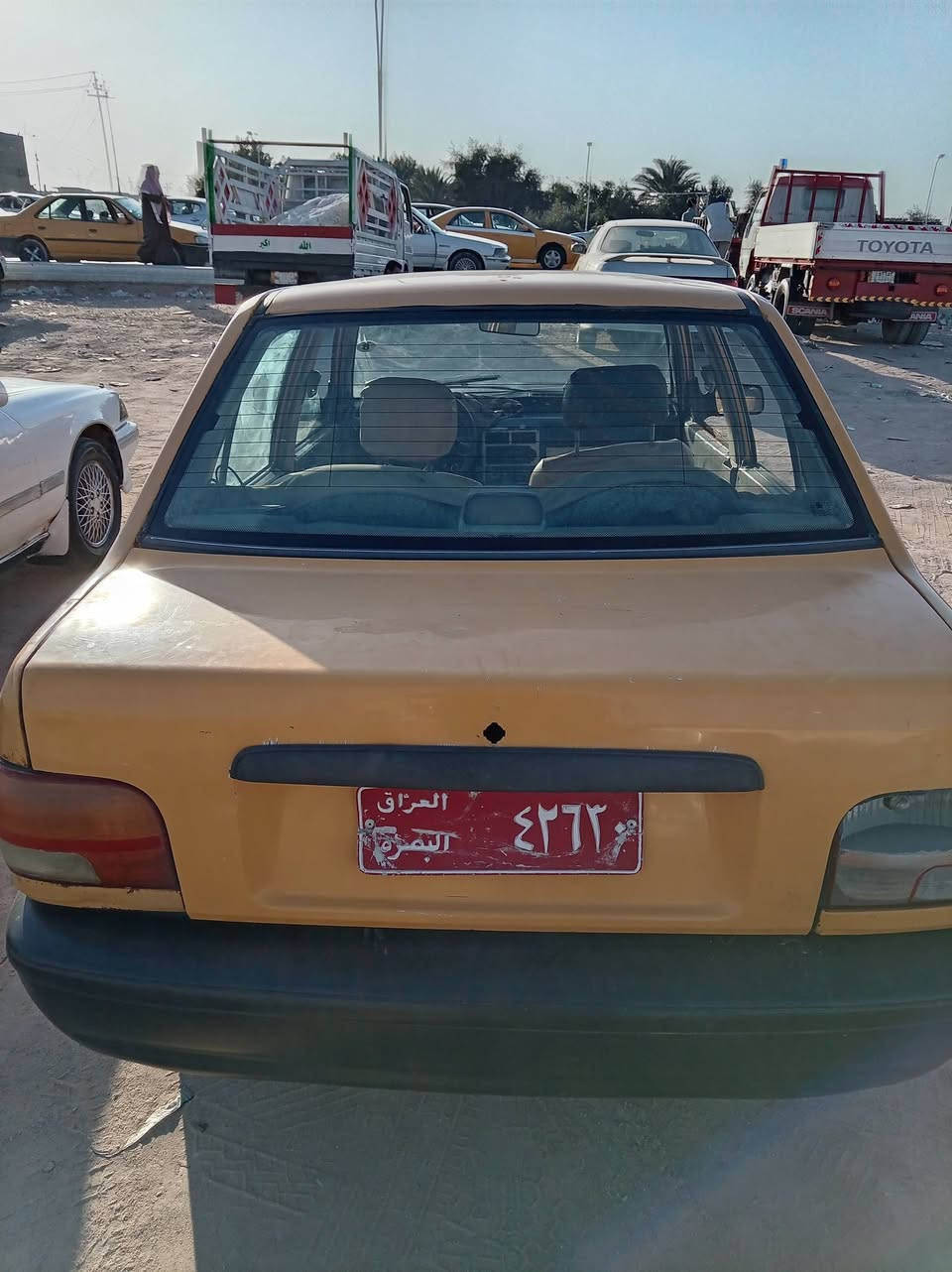 سلام عليكم سايبه البيع رقم صدامي مكينه جديده بدون راعي سعر 8 وبيه مجال مكاني بصره زبير ***********
