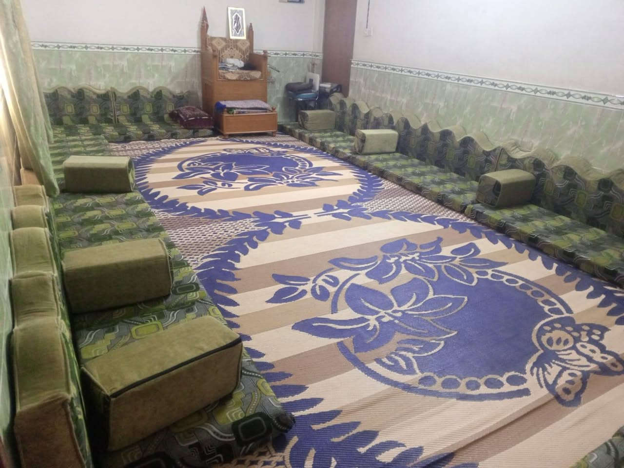 جلسه تسكام نضيفه  كلش مشروطه من كلشي نجف سايدين انصار قدس الاتصال *********** ٧×٤ الدوشك سحابه
