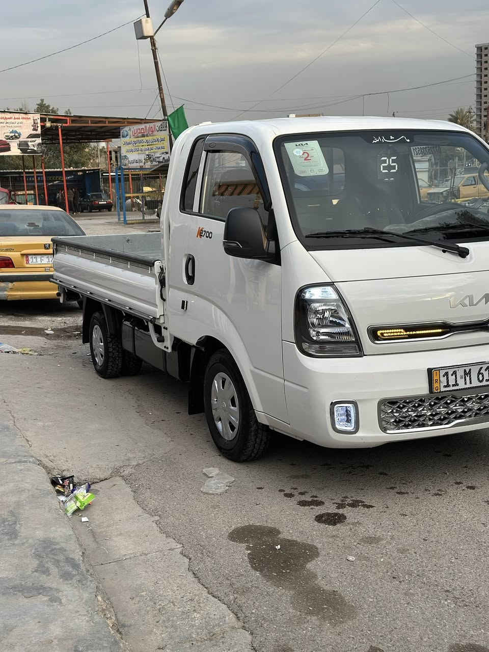 سلام عليكم للبيع كيا موديل ٢٠٢٥ضمان (سنتين2)شركه دوليه فول سستم مكفولة كفاله عامه رقم بغداد بسمي مكاني بغداد الشرطه الرابعه سعر ١٦٨ هاتف ***********
