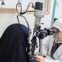 عيادة عيون • الحسينية العطيشي • دكتورة سروه