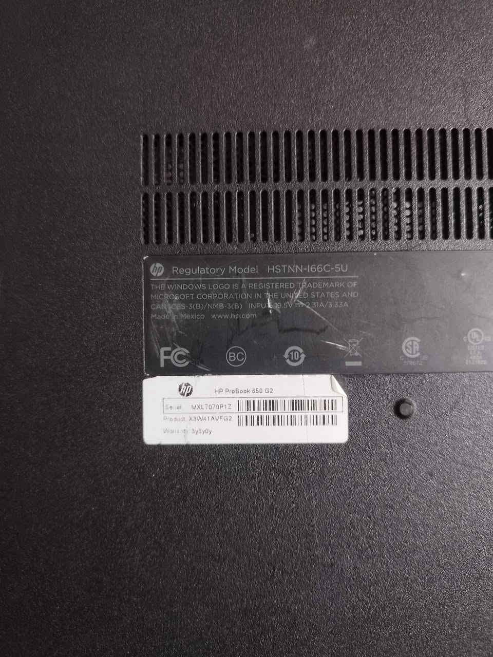 للبيع
hp probook 650 g2
مواصفات معروفة و تخبل للدراسة للحسابات كلش زينه
سعره 350


**إذا كنت صاحب هذا الإعلان وتريد حذفه لأي سبب، رجاءا أرسل رسالة إلى الدعم الفني**