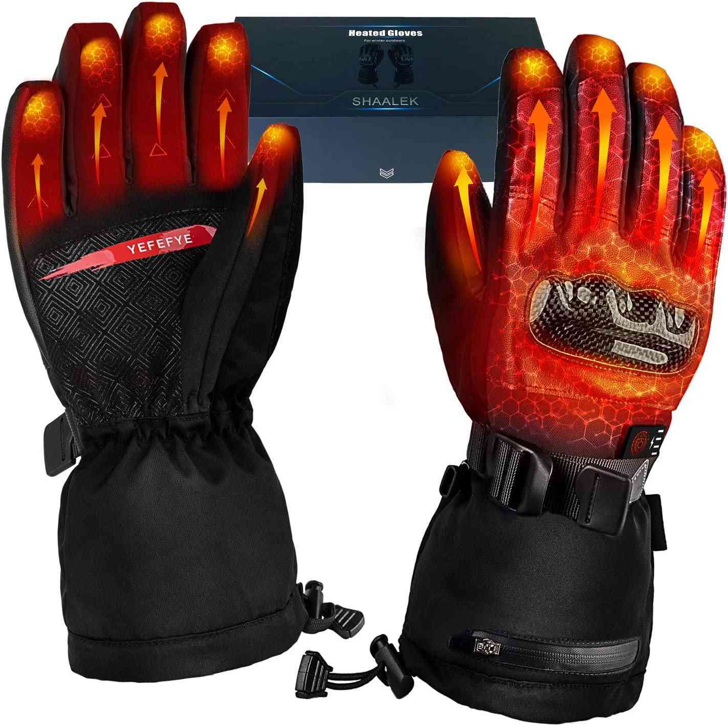 السلام عليكم- قفازات ماركة شاليك
جديد غير مستخدم للبيع

✅ نضام تدفئة ذكي زر تحكم 5 مستويات للحرارة لغاية 70°

✅ شريط لعرض شحن البطارية - تفريغ يصل لغاية 8 ساعات

✅مزودة بـ(واقي مفاصل من ألياف الكربون) لحماية اليد في حالة السقوط.

✅ بطارية ليثويوم 5000m Ah عدد 2
✅ شاحنة ثنائية شحن سريع
✅ دعم المس على شاشات الهواتف
✅ 🔥السعر 50 الف قفل 🔥

*********** - ***********
