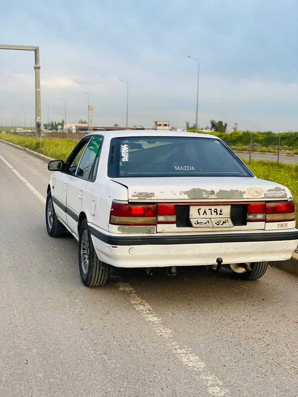 فروشتنی خێرا
مازدە 626
مودێل 1990
گێر ومەکینە بەشەرت 
چوار تایەیی نوێ
بەناوکرد بە شەرت
بو زانیاری زیاتر پەیوەندی بکە بە ژمارە

 ***********
کوڕەک
 ڤایبەر 
واتسەپ أربيل, العراق
