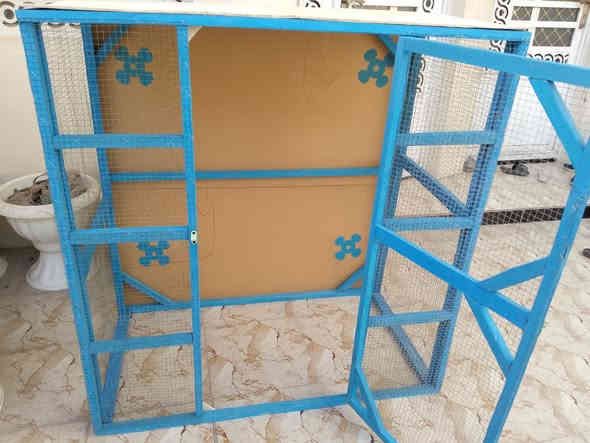 سلام عليكم مرخصت الادمن متاح قفص خشب حلو ومرتب وجبير درجة اولى قياسات العرض 120 ارتفاع 120 نزال 60 يتفصخ براغي يرهم لطيور الزينه والدجاج سعر النهائي 40 بدون عمله مكان بغداد الحريه لايوجد توصيل مراسله خاص او اتصال على الرقم بي وتسابب
***********
