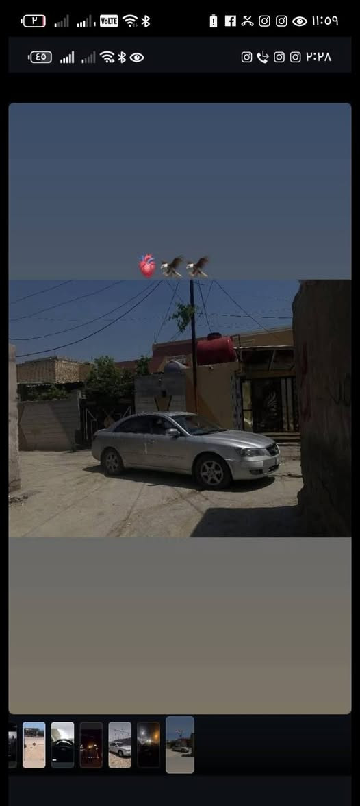 سوناته ٢٠٠٦ خليجيه محرك ٢٠٠٠ كير ومكينه جديده حداديه نص عمرر بيه جراد قليل مامصبوغه سعر ٨٥ وبيه مجال ***********
