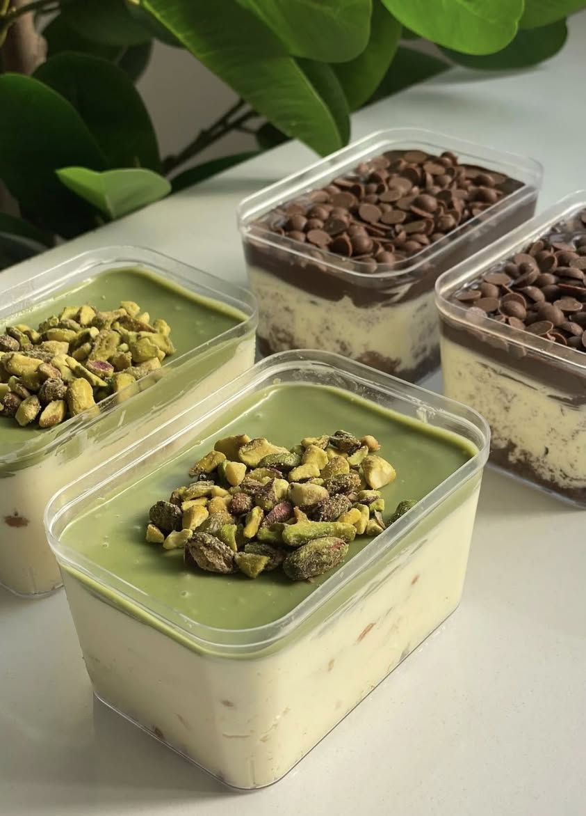 حلا بارد متوفر حالياً للطلب
بنكهات متنوعة (نوتيلا، لوتس، بستاشيوو ، اوريوو، كندر) 
سعر قطعتين بـ 5000
4 كاسات بـ 10 
وبوكس يجيكم بهذا الترتيب بـ 14 فقط💕💕
توصيل داخل بسمايا


**إذا كنت صاحب هذا الإعلان وتريد حذفه لأي سبب، رجاءا أرسل رسالة إلى الدعم الفني**