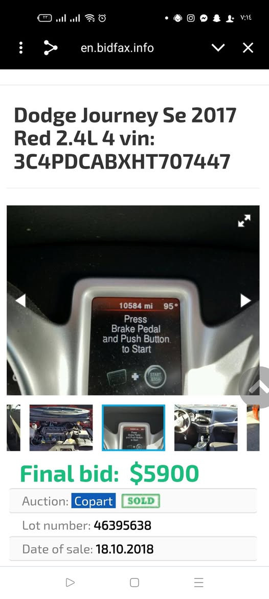 دوج جورني موديل 17
محرك 2400
7راكب 
تبريد 3قطع 
بيها شبر بلبوند صبغ
***********
***********
محمد
