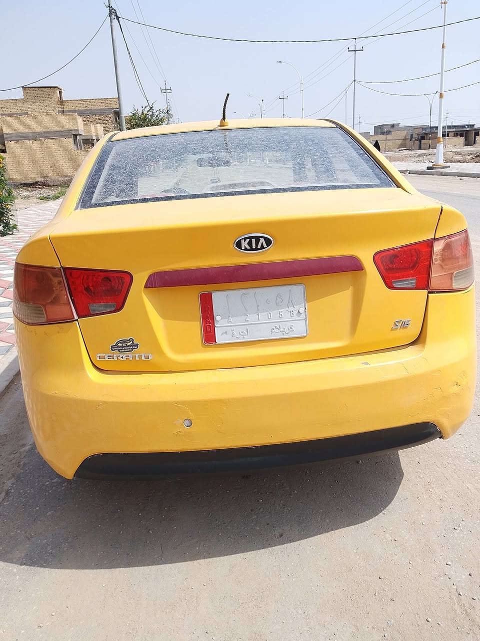 سلام عليكم سياره سيراتو 12خليجي 1600 رقم كربلاء سياره جاهزه من كير وحداديه تخم تاير تبريد شغال  مكينه بيه خيط تبخير ضرر سياره جاملغ خلفي بدون عابر دحجات باقي مكفول ماعوزه شي سياره سنويه مامنتهيه مداور ثانيوم رقم الماني مكان سياره سماوه قضاء رميثه سعر 73بيه مجال شراي رقم ***********
