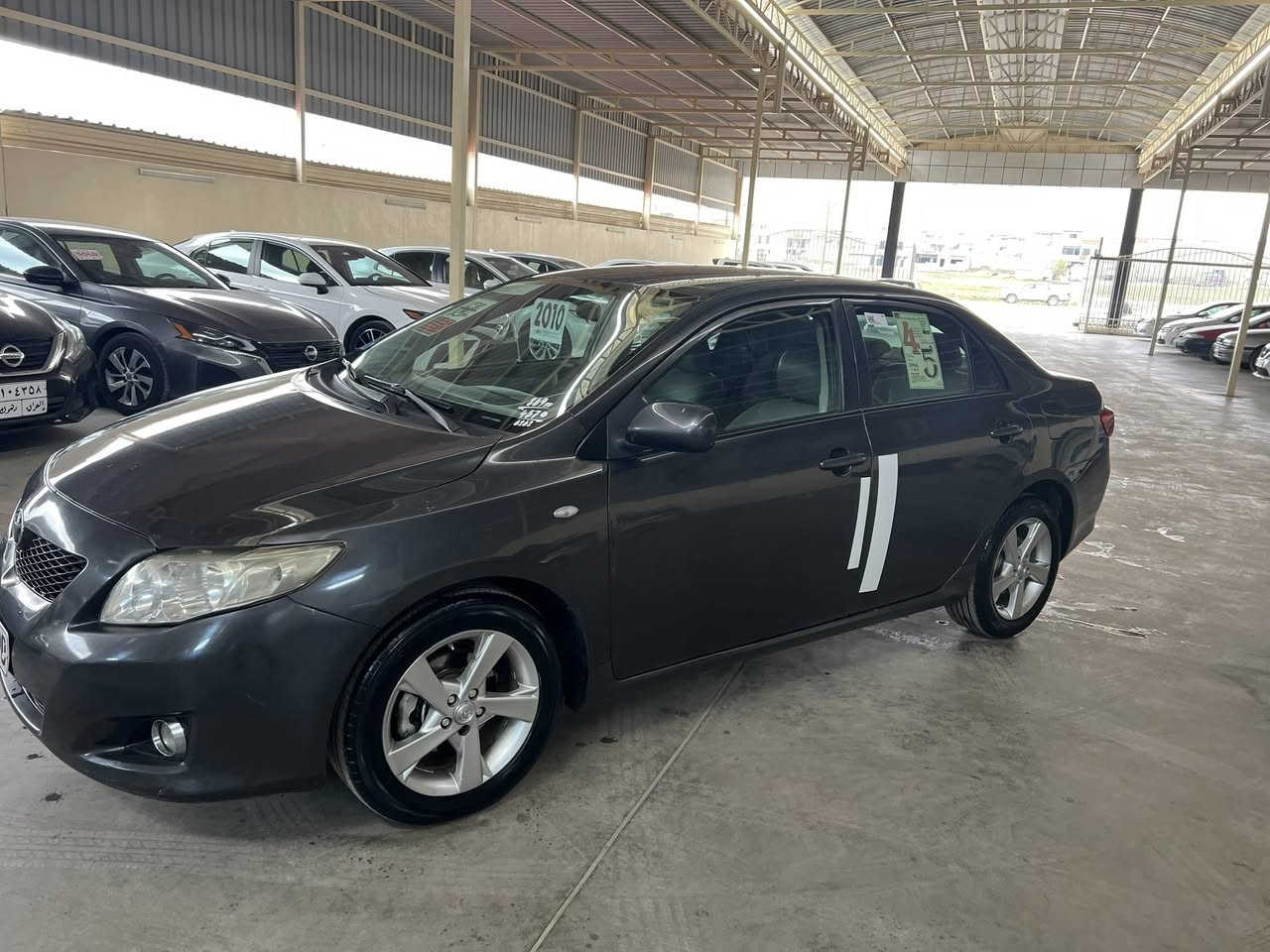 تويوتا كرولا موديل 2010 كير توماتيك وارد امريكي محرك كبير 18رقم و سنه وية هزه جديد.  سياره بي 4 قطع صبغ.  كير و محرك مامفتوح  تايات جديد سياره جاهز. على غرامة540 الف ينزل من سعر عنوان قضاء بردرش معرض الاصدقاء سعر 99$ ورقة رقم موبايل***********
