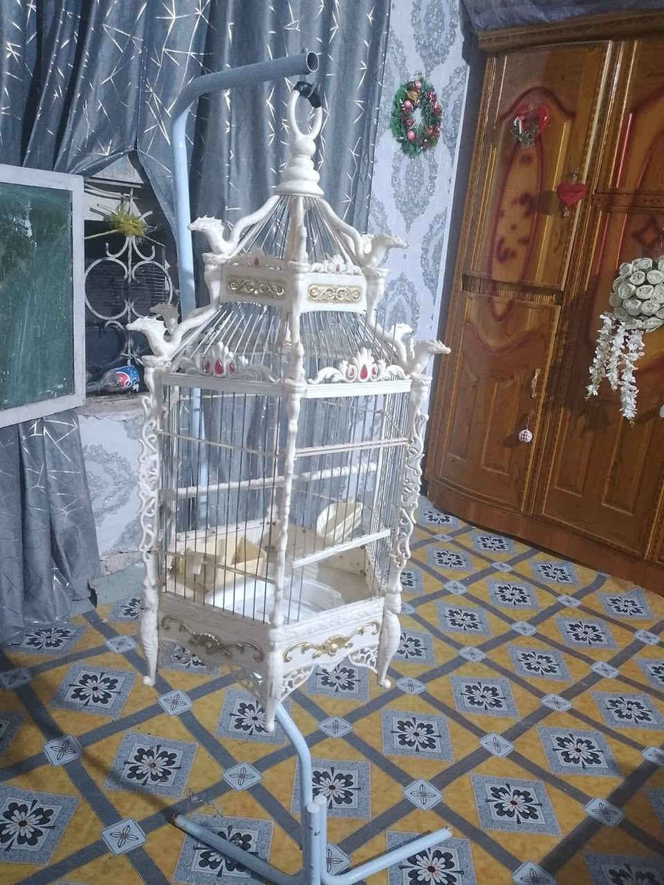 قفص جبير ملكي جديد جدا وغراظه كامله مكاني حي البتول استفسار ***********
