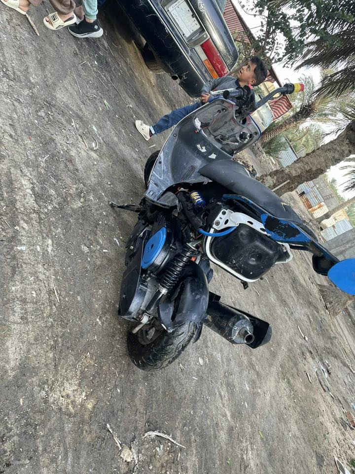 سلام عليكم دراجه ماكس لبيع دراجه حلوه كلش ما مفتوحه 49ابلادي غراضه كامله سعر 500وبيه مجال مكاني ناصريه كرمه بني سعيد  ***********هذا بس اتصال وهذا واتساب ***********
