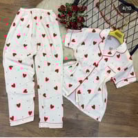 بجامة صيفية • قماش كريشة • مقاسات L-XL-XXL