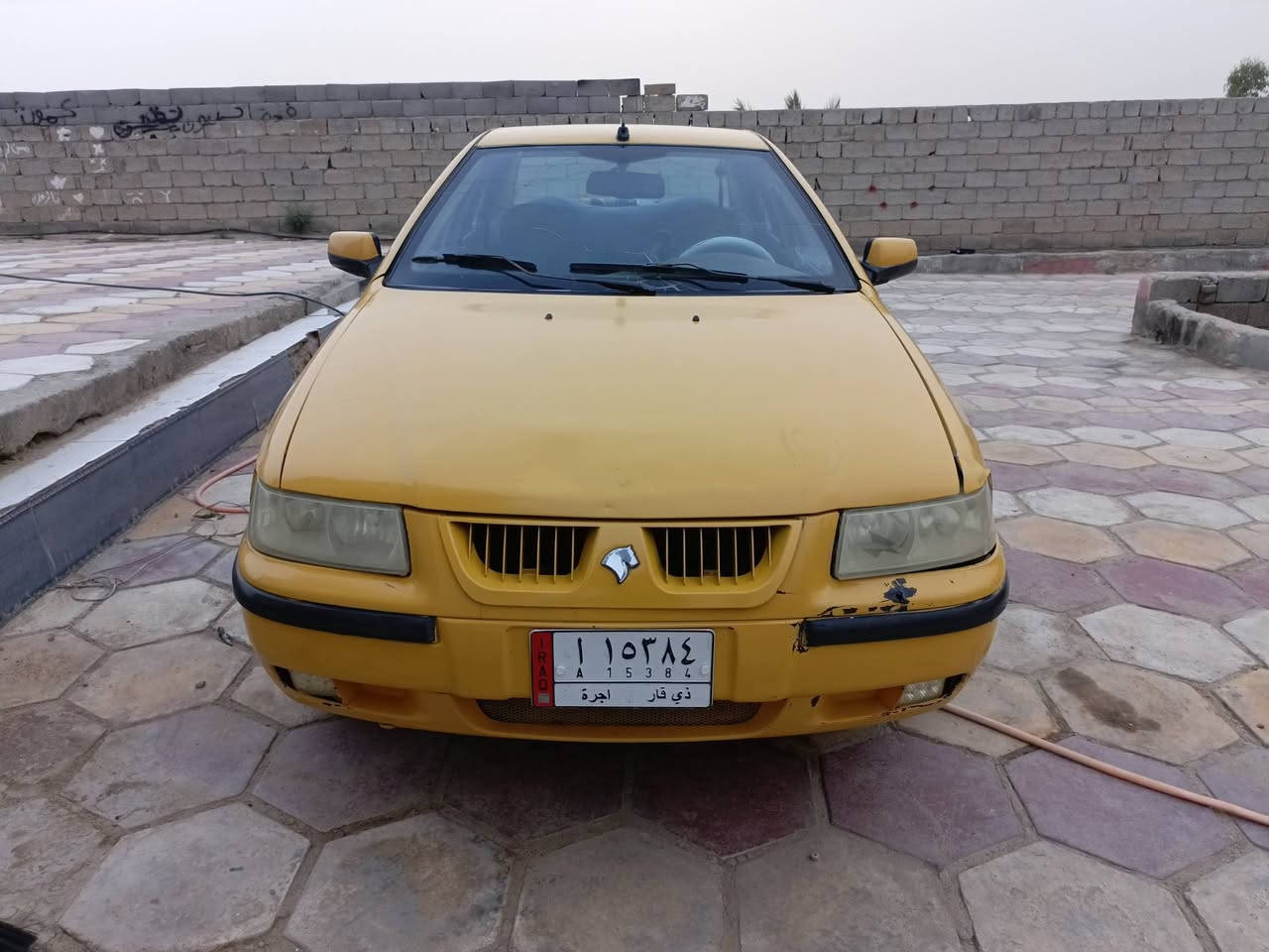 سلام عليكم سياره سمند موديل ١١ رقم ذي قار سيارا جاهزه خير من الله سنويه ل٢٦ بشهر التاسع سبارا مصبوغه اثر جراد مصفرا هيئه غرامات كهربائيات شغاله طخم تاير جديد تبريد عوزه بس خاص مكينه وكير فرنسي لسعر ٣٠ وبيه مجال قليل *********** ناصريه مركز

