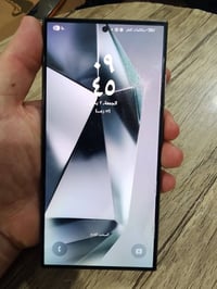 … مكلف بالنشر ..البيع نقد گلكسي S24 الترا للبيع فقط  الجهاز مستعمل شهر...