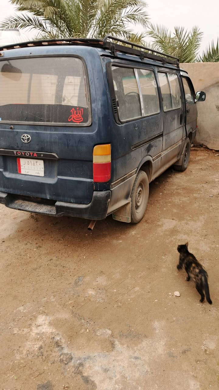 بوز هايس تويوتا ١٤راكب محرك ونجي مكفول  بيع او مراوس بسيارة فان حمل وتساب فقط‏‪***********‬‏ مكان ديالى السعر ٣٤
كهربائيات كلة شغالة 
مصفرة غرامه أو هيئه 
صدر جديد تاير جديد 
بدون كشننات
