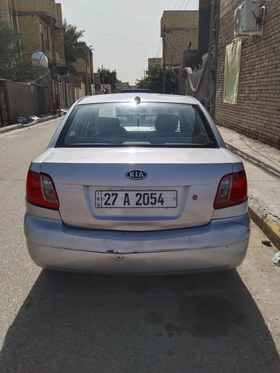 السلام عليكم كيه ريو للبيع مديل الفين وتسعه سنويه جديده لغايه تسعه وعشرين ورقم نكليزي سياره جاهزه كير ومحرك غير من الله تواير جدد حداديه جديده مركز الناصريه السعر(58) وبيها مجال ***********0 
(سياره متجيه صفح)
