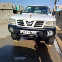 نيسان باترول للبيع موديل 2003 يوجد منضومت غاز 80لتر  و تانكي بانزين وم...