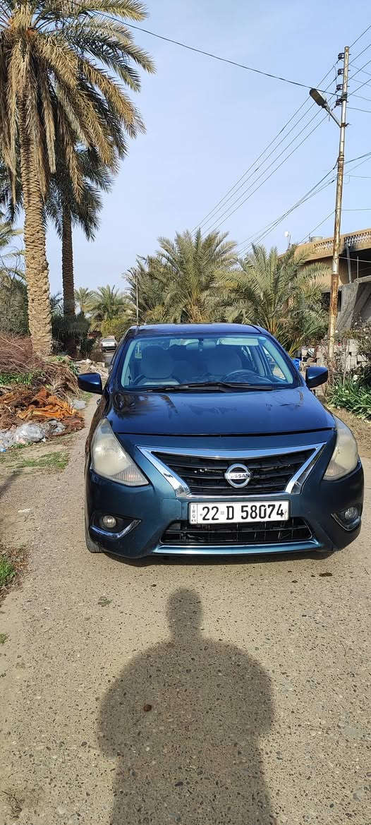 السلام عليكم
للبيع نيسان فيرسا وارد امريكي مواصفات SV 
ضرر ثلاث قطع موضح ضمن المنشور (سونار وفيديو)
محرك شرط وكير جديد السعر(79) وبيهة مجال
سنوية جدية لل2030 بأسمي
مكاني صلاح الدين/تكريت
للأتصال أو التواصل على واتس اب ***********
