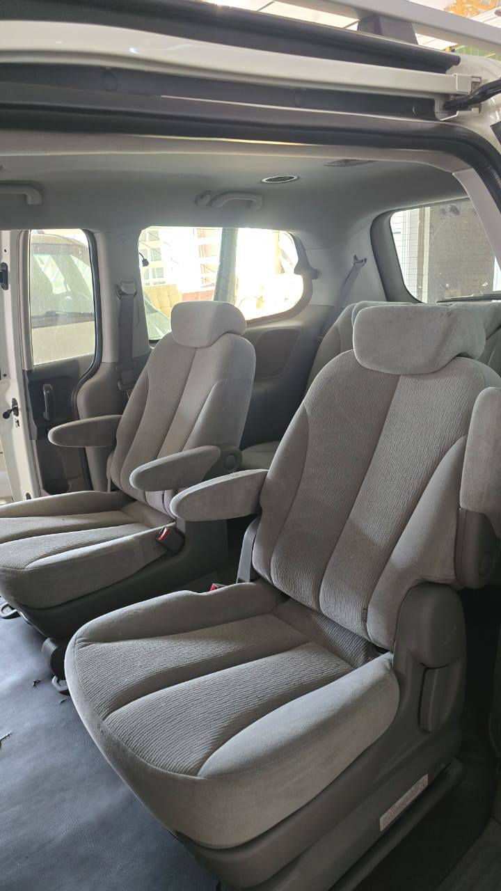 دليل العراق  السيارات 
سيدونا موديل ٢٠٠٨ بيه جاملغ امامي مبدل وجاملغ خلفي مصبوغ ولباقي كفاله السعر ١٤٠ وبيه مجال
رقم الهاتف+واتساب ‏‪***********‬‏
