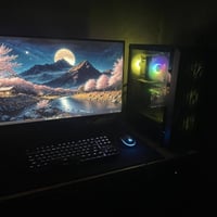 i5 14400f كرت شاشه 5060  هارد 1t m2 شاشه 27 2k ماوس لوجتك 102 كيبورد ر...