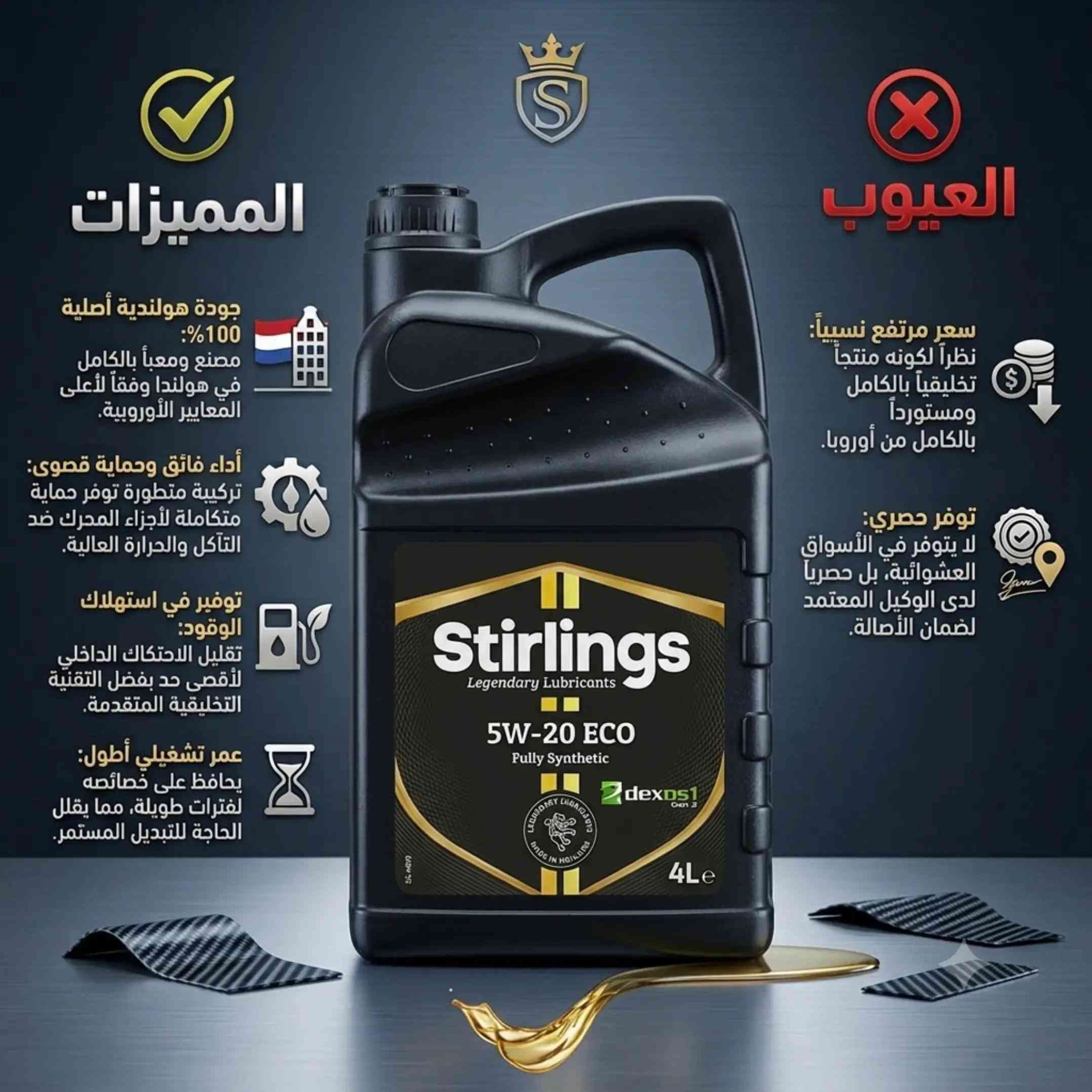 لمعرفه اغلب ماركات الزيوت السيارت العالميه  من مميزات وعيوب التي يميز المنتجات الزيوت المعروفه عن منتجات الزيوت الغير معروفه  لذلك ينصح متجر خدمات بغداد الحديثة باخذ افضل الماركات العالميه والملائمة لدرجات الحرارة في العراق لان الطقس في العراق جاف وحار في الصيف مما يتحتم على الزبون ان يكون على دراية تامة في معرفه درجه الزيت وفئة المناسبه والتصنيف والماركه العالميه  لمنع الرواسب والشوائب  والمشاكل التي ربما تحدث على المستوى البعيد  يوفر ايضا متجر خدمات بغداد الحديثة الكامن في منطقه الوشاش شارع شطيط مقابل مجمع رويل ستي  جميع انواع زيوت السيارات من ماركه الموتل او ليكي مولي أو يورال الهولنديه والامزويل وغيرها وأيضا يوجد الاطارات والبطاريات والدسكات بلاضافه الى جميع فلاتر التبريد والشوته والزيوت  كل هذا في متجر واحد خدمات بغداد الحديثة  #زيوت_اصلية  #ستيرلنك  #سيارات  #زيوت_سيارات  #@Bizol.iraq 


**إذا كنت صاحب هذا الإعلان وتريد حذفه لأي سبب، رجاءا أرسل رسالة إلى الدعم الفني**