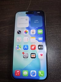 ايفون 15 pro max 256 الجهاز ابد مداخل صيانه نضافه الجهاز 100%  البطاري...