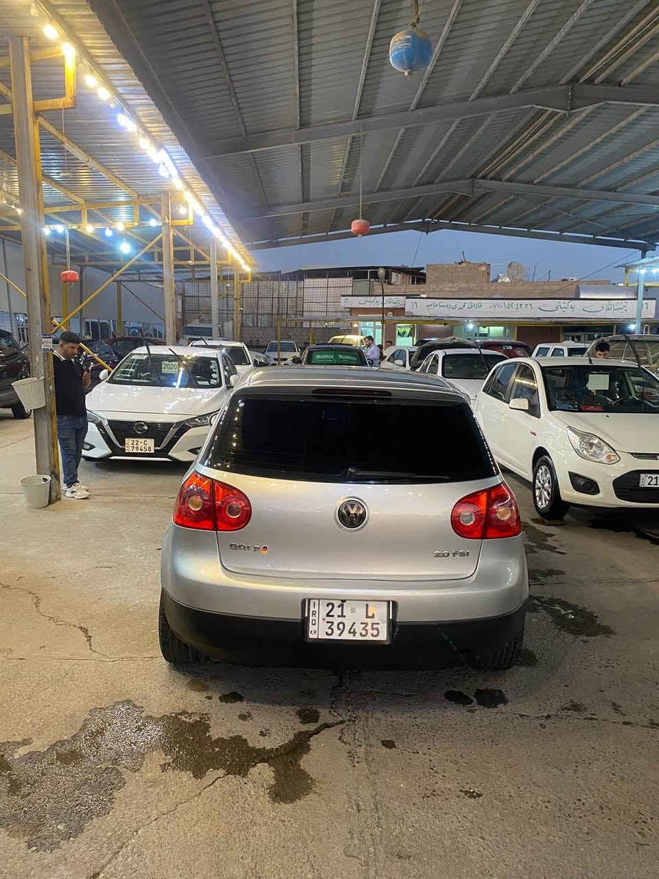 گۆڵف 5 
مودێل ٢٠٠٥  فول موسەفات
مەکینە ٢٠ بێ تۆڕبۆ گێڕتۆماتیک ٦ گێر
گێڕو مەکینەو تەربردیدی ساردو گەرموو تەقەورەقەی بەشەرت
ئەی بی ئێس چوار جام ئۆتۆسیوچ ئاوێنەهیتەرو کارەبایی 
سەنەوی تا ٢٠٢٨ تازەیە غەرامەو تەحویل بەشەرت سەیارەکە دەعمی نیە بەشەرت هەموو فەحسێک ٥ پارچەی ئەوروپای هەیە من بەحیزام ئەیفرۆشم شان وسەقف و بۆنیت وسنوقی بۆیاخ نەبێ
***********
***********
نرخی ٦٧ گەڵاو معامەلە تەلەفون بکە لەخزمەتتام السليمانية, العراق
