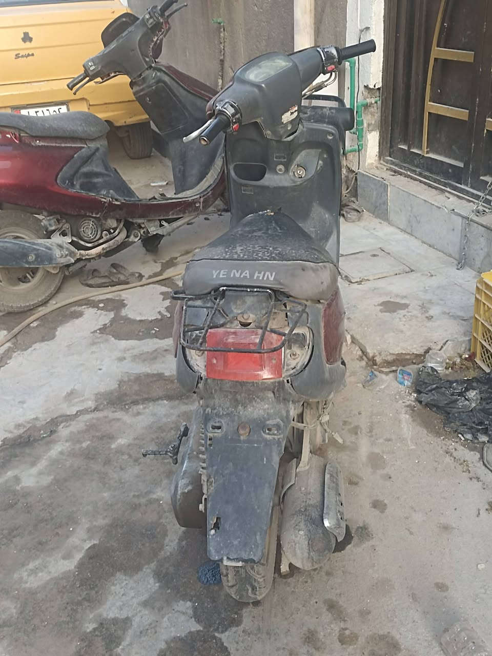 سلام عليكم درجه للبيع كل نقص ما بيها نقصها فقط باتري الدراجه نص هندر تشتغل السلف شغال نقصها فقط باتري الدراجه حلوه ومكفوله كفاله عامه ومكينة مامفتوحة السعر 325 وبيها مجال مكاني كربلاء جاير سبب البيع عندي مريض ومتوازي ع بيعتها او الاتصال ‏‪0778 252 9385
