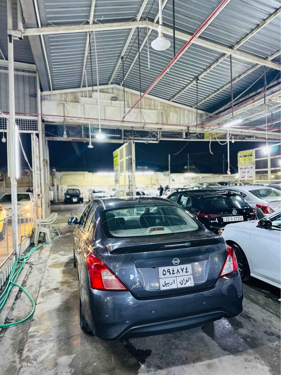 نیسان سنی 
مۆدیل2018
(1)یەک پارچەی هەیە کەمێک ژورێی گرتووە
 گێر و مەکینە بەشەرت
 سحری: 88$ مەجال
 ژ.م *********** أربيل, العراق
