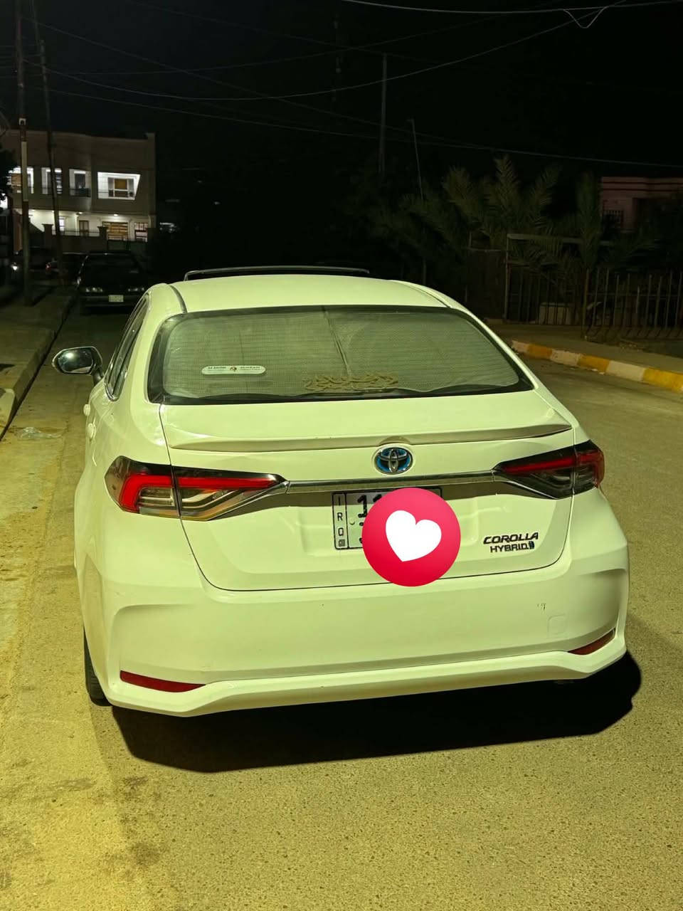 كورلا هايبرد خليجي ( شكل الخليجي) 

الموديل :2023

الرقم : بغداد نكليزي 

السياره : مكفوله كفاله عامه 

المواصفات : 

* محرك : 1800 هايبرد

* بصمه + بصمه ابواب 

* فتحة سقف

* تبريد قطعتين 

* ردارات 

* شاشة + كاميره + كاربلي 

* 3 انظمه قياده

* اوتوهولد

* سايد بريك بصمه 

* فول تحكم ستيرن

سبايدر خلفي

 

السعر 143

باقي التفاصيل الاتصال ؏ الرقم او واتساب 
***********
 0750 934 4054
