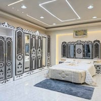 غرفة مرمري • ٧قطع • سرير ١٦٠×٢٠٠
