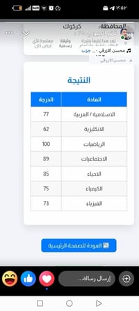 الحمد لله بالانكليزي نسبة 100٪ الدور الأول استاذ عبدالله التسجيل مفتوح...