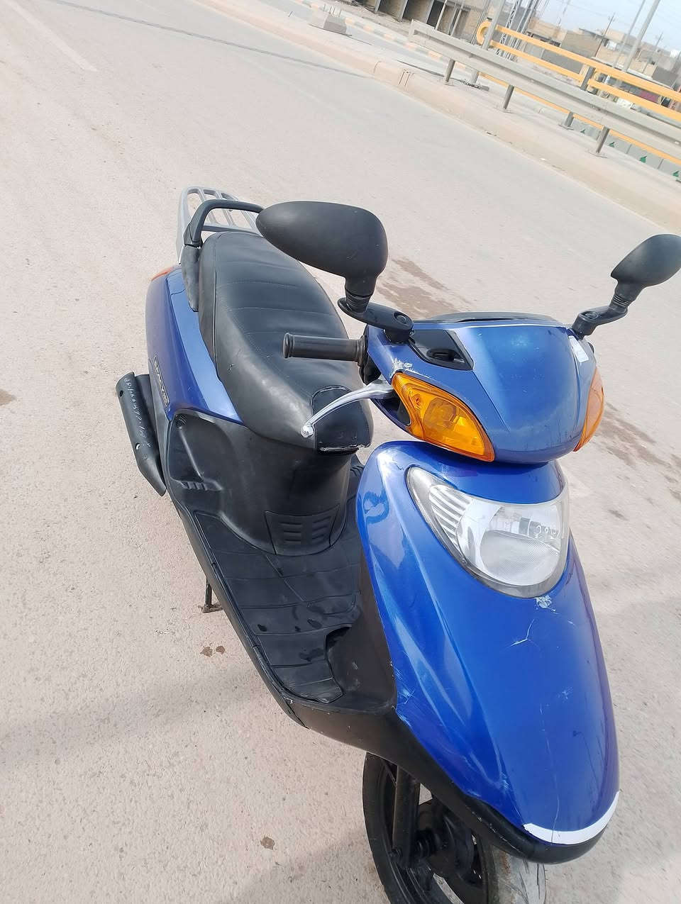 السلام عليكم دراجه سبيسي ياباني للبيع مكينه مفتوحه رايمر  كفر بلادي كهربائيات كله شغاله سلف هندر كله شغال قفل ستيرن قفل جنطة كله شغال مابيه أي نقص للستفسار اتصال على رقم هاتف ***********
