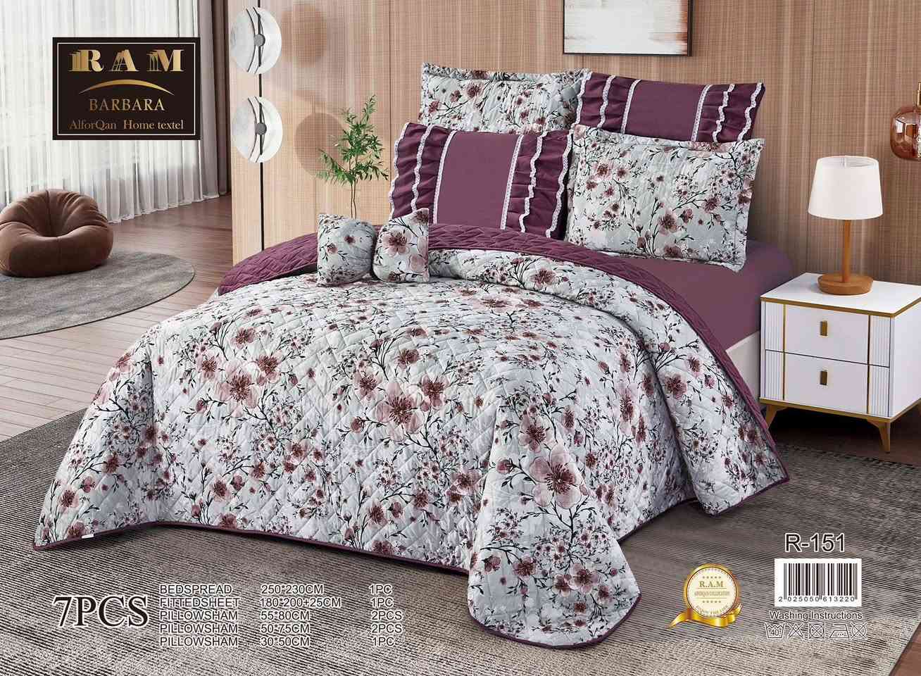 حجم خاص 

فرشه نفرين 7 قطع وجهين وجه مشجر وجه ساده مع جرجف    
        لاستيك مع 4 وجه مخده مع 1 كوشه فيرنكه 
    متوفره ب 15 لون ونقشه الشد 15 كميه محدوده 

القياسات:-
فرشه 250*230
فرشه لاستيك 180*200+25
زوج وجه مخده 55*80
زوج وجه مخده ساده 50*70
وجه كوشه 30*50

توصيل لكل العراق 3 الاف

دوانيه قضاء السدير قرب مدرسة العدالة


**إذا كنت صاحب هذا الإعلان وتريد حذفه لأي سبب، رجاءا أرسل رسالة إلى الدعم الفني**