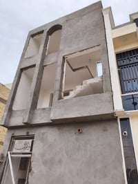 خلفه لباخ عمل هندسي  سمنت جص بورك واجهات ديكورات متفرغ 07749351730
