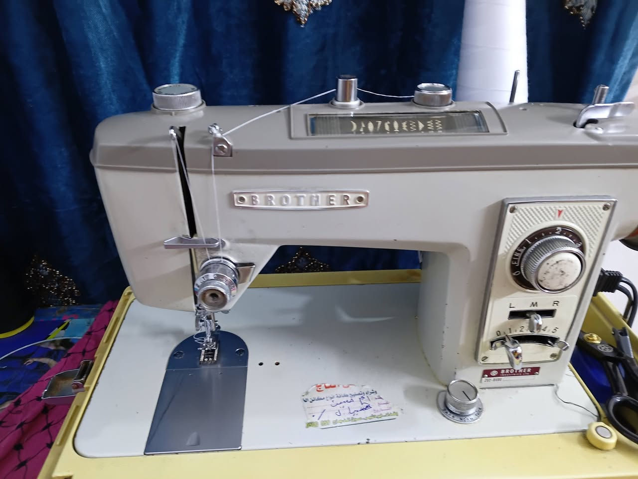 السلام عليكم  ميكنه ياباني براذر اصلي سعر 200 وبيها مجال


**إذا كنت صاحب هذا الإعلان وتريد حذفه لأي سبب، رجاءا أرسل رسالة إلى الدعم الفني**